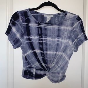 Tie dye crop top